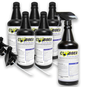 Case of Clobber (CLO2BBER) Disinfectant (6 Bottles) - Chlorine Dioxide Disinfectant
