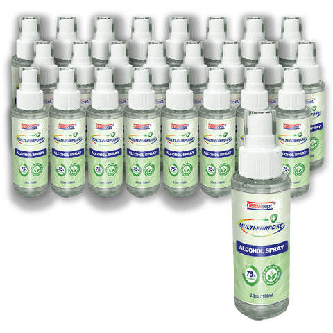 Pallet of Germisept Multi-Purpose Alcohol Spray (3.3 Oz.) (864 Bottles)