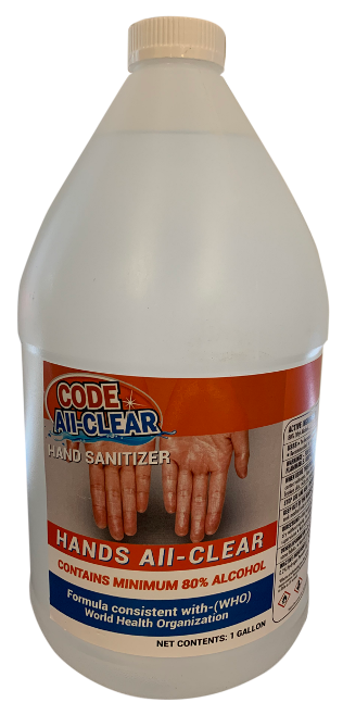 Code All-Clear Hand Sanitizer